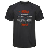 Maillot de Sport Homme pour Un Georges Aussi Genial - T-Shirt Respirant Polyester Manches Courtes - Cadeau Sportif Anniversaire Noël Fête des Pères