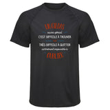 Maillot de Sport Homme pour Un Gildas Aussi Genial - T-Shirt Respirant Polyester Manches Courtes - Cadeau Sportif Anniversaire Noël Fête des Pères