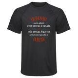 Maillot de Sport Homme pour Un Ibrahim Aussi Genial - T-Shirt Respirant Polyester Manches Courtes - Cadeau Sportif Anniversaire Noël Fête des Pères