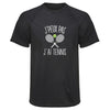 Maillot de Sport Homme Tennis Copie Jpeux Pas - T-Shirt Respirant Polyester Manches Courtes - Cadeau Sportif Anniversaire Noël Fête des Pères