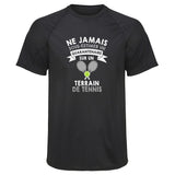 Maillot de Sport Homme Tennis Copie Quarantenaire Homme - T-Shirt Respirant Polyester Manches Courtes - Cadeau Sportif Anniversaire Noël Fête des Pères