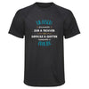 Maillot de Sport Homme Un Atsem Impossible a Oublier - T-Shirt Respirant Polyester Manches Courtes - Cadeau Sportif Anniversaire Noël Fête des Pères