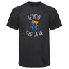 Maillot de Sport Homme Velo Cest la Vie - T-Shirt Respirant Polyester Manches Courtes - Cadeau Sportif Anniversaire Noël Fête des Pères