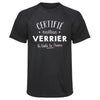 Maillot de Sport Homme Verrier - T-Shirt Respirant Polyester Manches Courtes - Cadeau Sportif Anniversaire Noël Fête des Pères