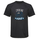 Maillot de Sport Homme Voile Copie Jpeux Pas - T-Shirt Respirant Polyester Manches Courtes - Cadeau Sportif Anniversaire Noël Fête des Pères