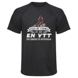 Maillot de Sport Homme VTT Une Legende Tu Deviendras - T-Shirt Respirant Polyester Manches Courtes - Cadeau Sportif Anniversaire Noël Fête des Pères