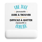 Tapis de souris ergonomique avec repose-poignet, accessoire bureau pour femme et homme, fête des pères, cadeau pas cher, idée cadeau fête des mères, secret santa, départ à la retraite, télétravail et gaming