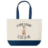 Sac de shopping bleu Danse Classique c'est la Vie