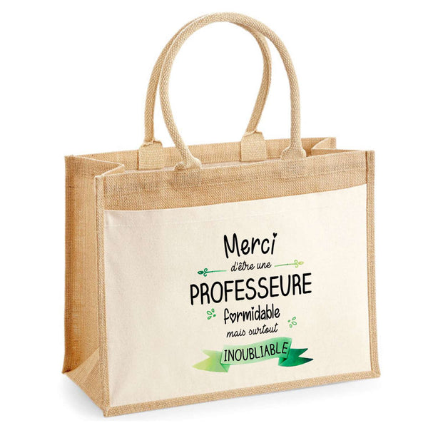 Sac Fête des Mères Mamie MAman Soeur Femme Famille Idée Cadeau anniversaire Noël Travail Boulot Métier Départ Retraite Collègue Femme cabas shopping plage