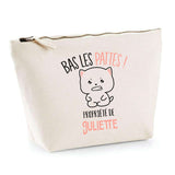 Trousse pochette de rangement maquillage Fête des Mères Mamie Famille Idée Cadeau anniversaire Noël Travail Boulot Métier Départ Retraite Collègue Femme