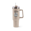 Mug isotherme Beige Wakeboard J'peux pas