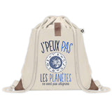 Sac à dos avec pochette J'peux pas Planetes Alignees Astrologie