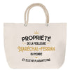 Sac Fête des Mères Mamie Famille Idée Cadeau anniversaire Noël Travail Boulot Métier Départ Retraite Collègue Femme cabas shopping plage