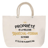 Sac Fête des Mères Mamie Famille Idée Cadeau anniversaire Noël Travail Boulot Métier Départ Retraite Collègue Femme cabas shopping plage