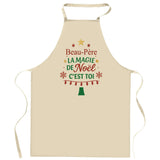 Tablier Beau-Père Magie de noël Sapin