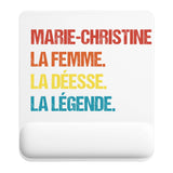 Tapis de souris ergonomique avec repose-poignet, accessoire bureau pour femme et homme, fête des pères, cadeau pas cher, idée cadeau fête des mères, secret santa, départ à la retraite, télétravail et gaming