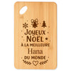 Planche à découper cadeau Noël famille amis papa maman mamie papi, idée cadeau apéro et cuisine, Secret Santa