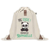 Sac à dos avec pochette Raphaëlle Pas Touche Panda