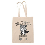 Sac tote bag réutilisable coton shopping Fête des Mères Mamie Famille Idée Cadeau anniversaire Noël Travail Boulot Métier Départ Retraite Collègue Femme