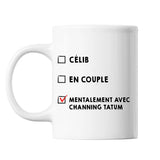 Mug Couple En couple avec Célébrité - Channing Tatum - Planetee
