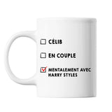Mug Couple En couple avec Célébrité - Harry Styles - Planetee