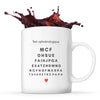 Mug Futur Papa - Test Ophtalmologie