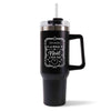 Mug isotherme Alexandra Magie de noël Rectangle Noir
