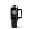 Mug isotherme Noir super Enseignante Femme