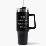 Mug isotherme Noir Un AVS aussi génial