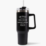Mug isotherme Noir une équipe Formidable