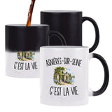 Mug Magique Asnières-sur-Seine c’est la vie