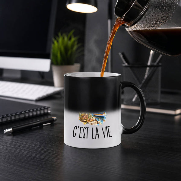 Mug Magique Collioure c’est la vie