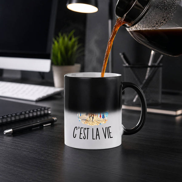 Mug Magique Deauville c’est la vie