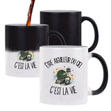 Mug Magique Être aiguilleur du ciel c'est la vie