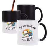 Mug Magique Être auto-entrepreneur c'est la vie