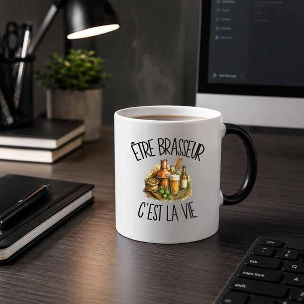 Mug Magique Être brasseur c'est la vie