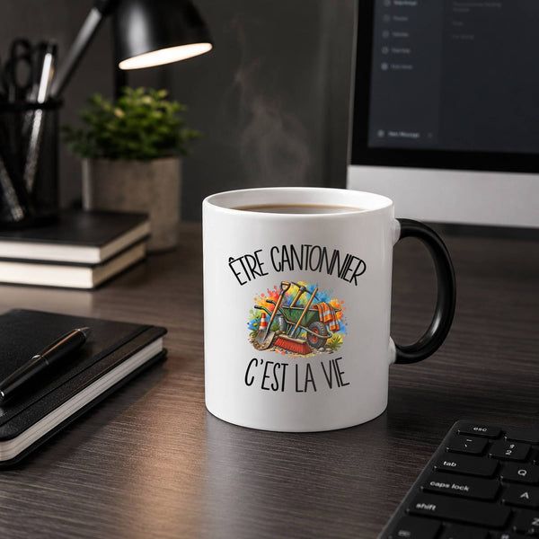 Mug Magique Être cantonnier c'est la vie