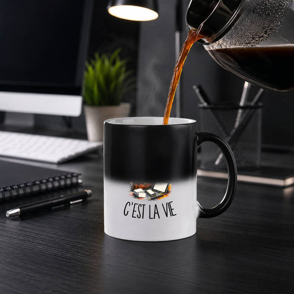 Mug Magique Être commerciale c'est la vie