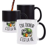 Mug Magique Être éboueur c'est la vie