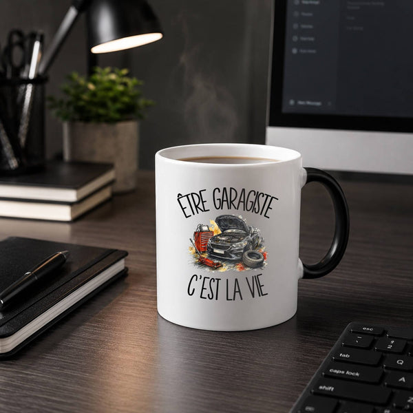 Mug Magique Être garagiste c'est la vie
