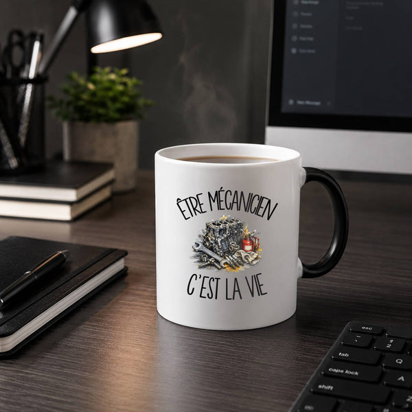Mug Magique Être mécanicien c'est la vie