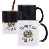 Mug Magique Être prof de yoga c'est la vie