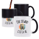 Mug Magique Être steward c'est la vie