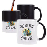 Mug Magique Être toiletteur c'est la vie