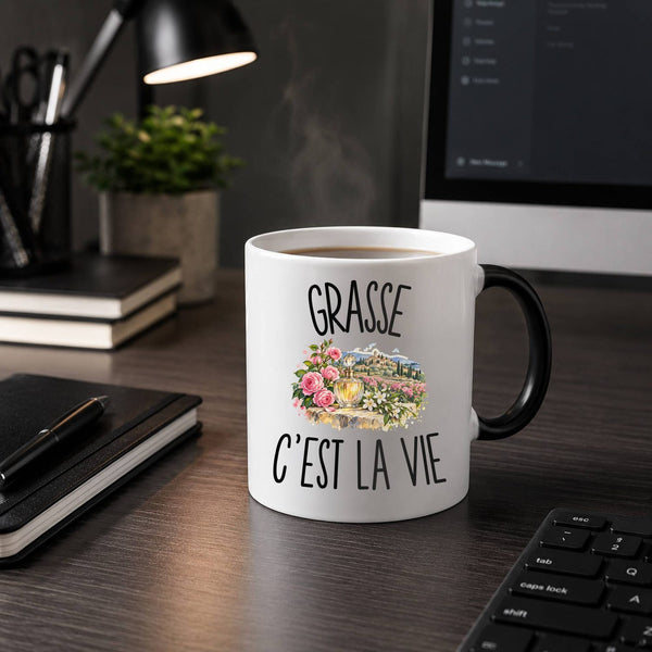 Mug Magique Grasse c’est la vie