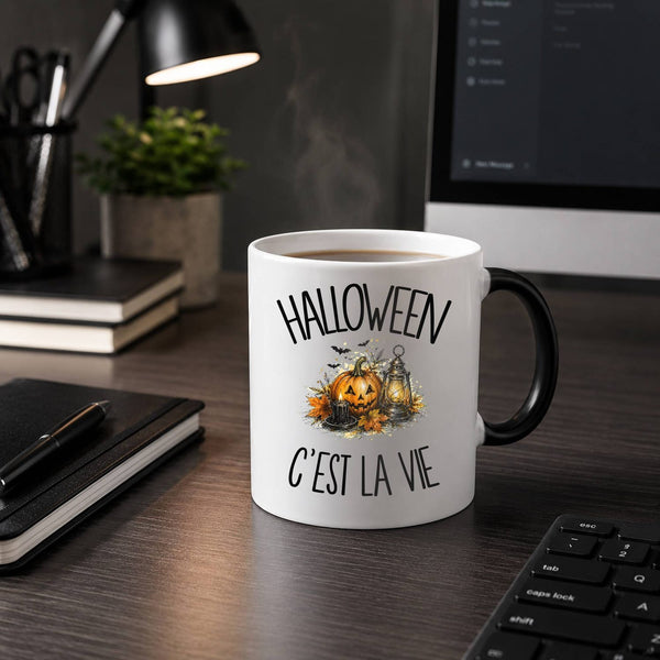 Mug Magique Halloween c'est la vie