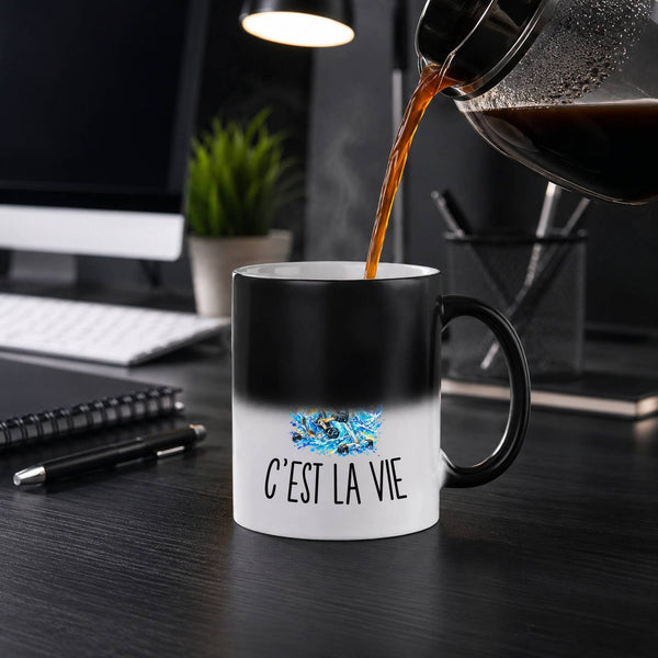Mug Magique L’Aquabike c’est la vie