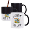 Mug Magique L’Aviation c’est la vie