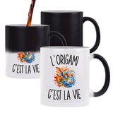 Mug Magique L’Origami c’est la vie