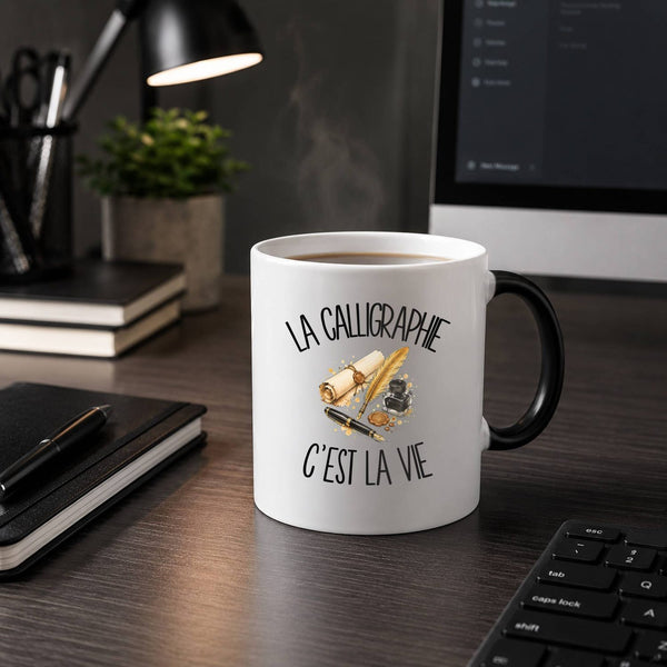 Mug Magique La calligraphie c'est la vie